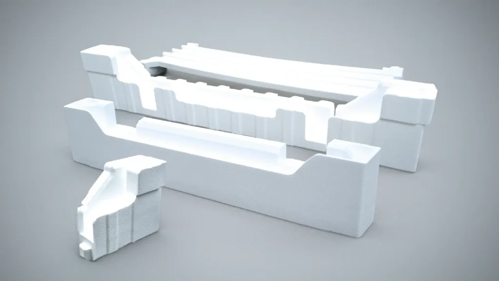 Schutzpolster und EPS Formteile